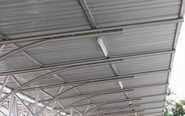 installing Tom An Fhuadain metal roofing